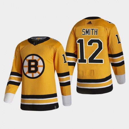 Pánské Hokejový Dres Boston Bruins Dresy Craig Smith 12 2020-21 Reverse Retro Authentic